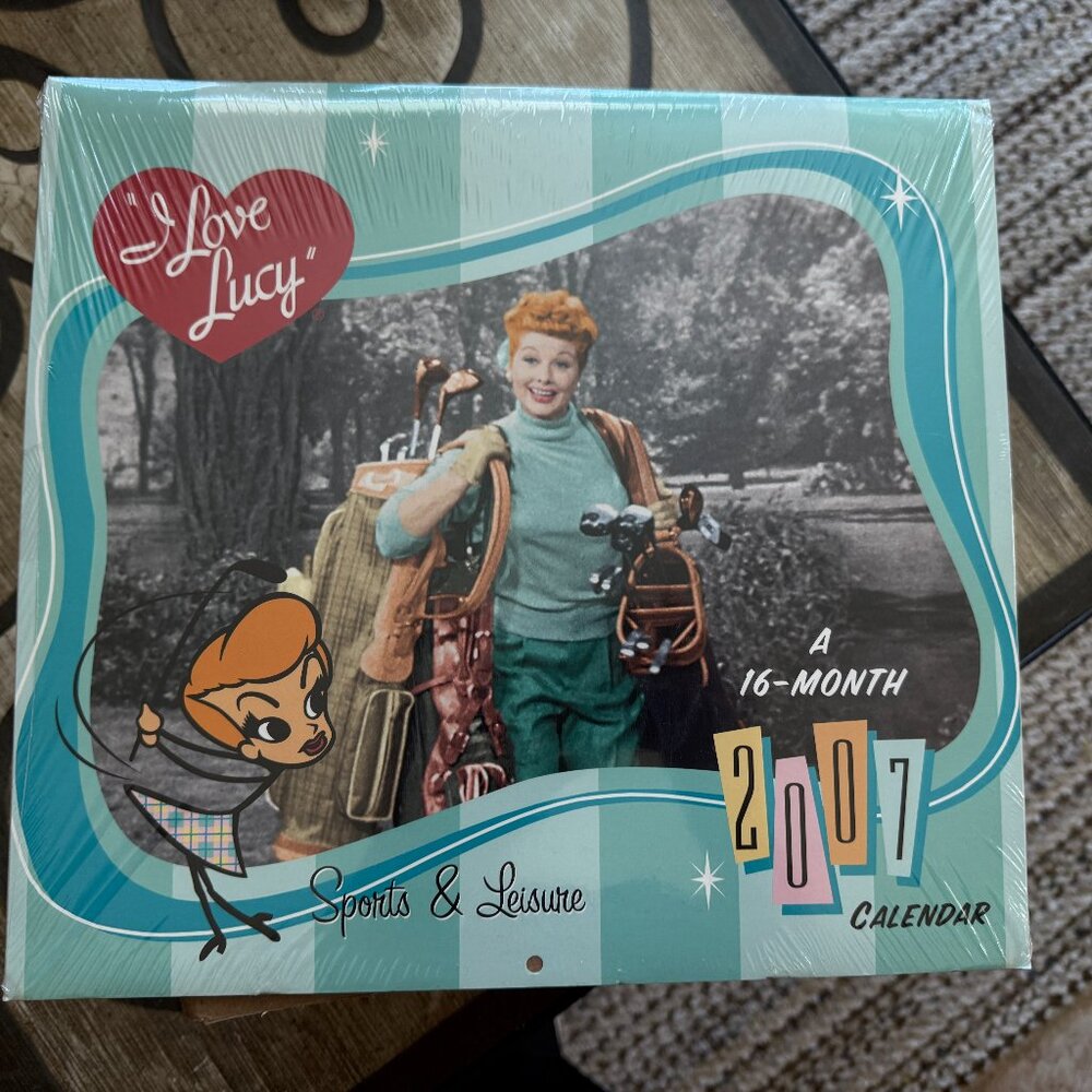 I Love Lucy 2007 Sports & Leisure 16- Month Calendar (120)